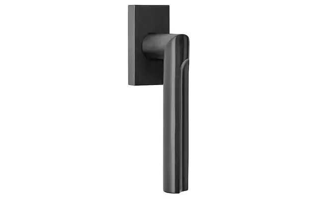 Draaikiep raamkruk Mat Zwart PVD David Rockwell Eclipse DR103-DK Links