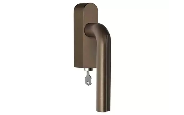 Draaikiep raamkruk Brons David Rockwell Eclipse DR101-DKLOCK-O Links Afsluitbaar