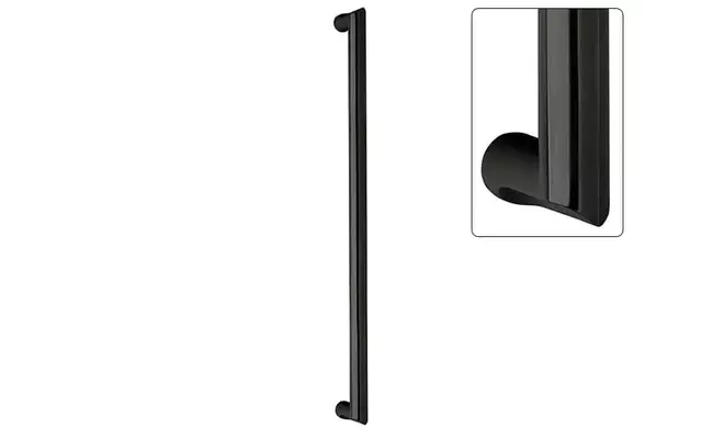 Deurgreep Mat Zwart PVD David Rockwell Eclipse DR501PS