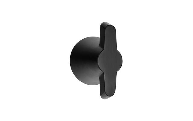 Meubelknop Mat Zwart PVD Osiris Hertman Cone OH32M