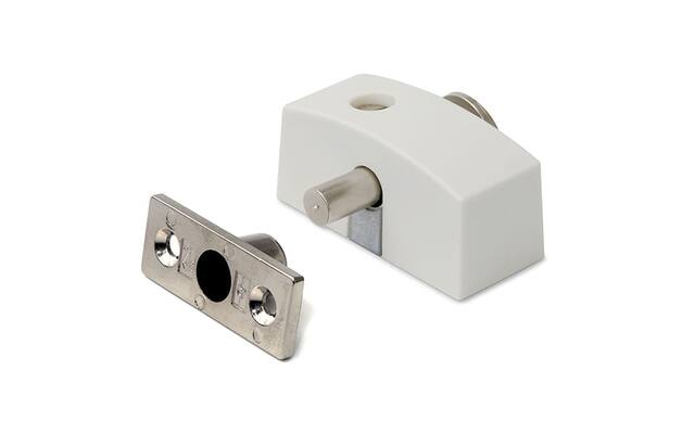 Oplegslot smal buitendraaiend no. 011 SKG*® wit