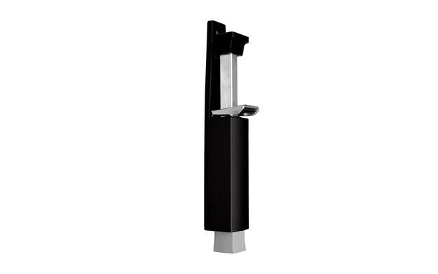 Deurvastzetter luxe uitslag 60 mm zwart