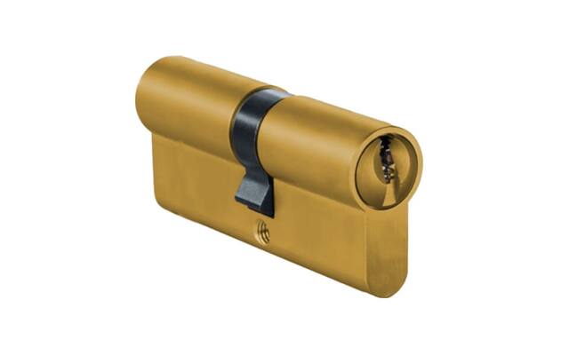 Profielcilinder dubbel Messing 35/40mm SKG2, aan beide zijden verlengd