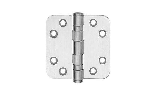 Kogellagerscharnier Mat RVS Basics LBSA7676 Platkop met afgeronde hoeken