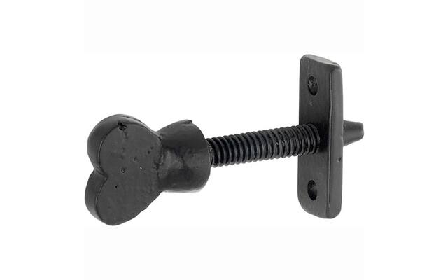 Belegschroef Zwart ijzer Hartkop 45x6mm