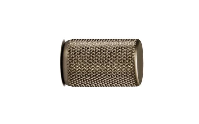 Meubelknop Stif Graf RVS look rond 17,5mm