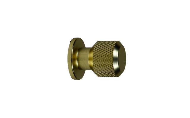 Meubelknop Manor rond 25mm H-35mm Mat Goud
