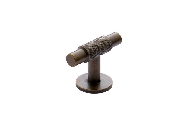 Meubelknop Manor T-knop 54mm H-39mm Brons