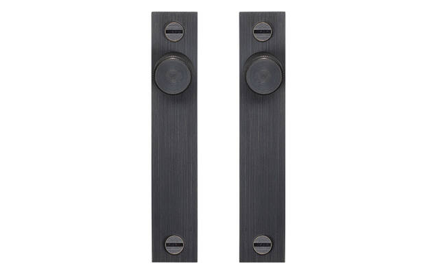 B+P Meubelknop Cross met plaat rond 20mm