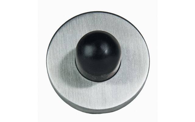 Deurstopper RVS rond 52mm wandmontage