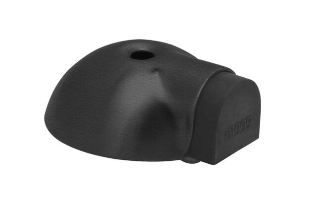 Deurstopper Zwart schildpad model 63mm