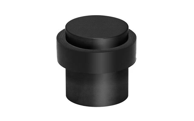 Deurstopper Zwart Cilinder 39mm
