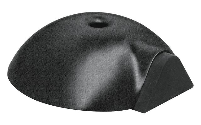 Deurstopper Zwart schildpad model 84mm