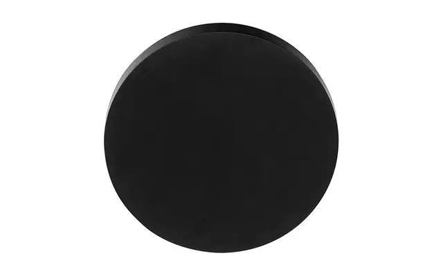 Blindrozet Zwart PVD Formani Gensler Rivio GLB53 rond 53mm