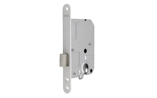Insteek kastslot cilinder Wit doornmaat 50, 1200 serie 174x20mm, hoogwaardig slot