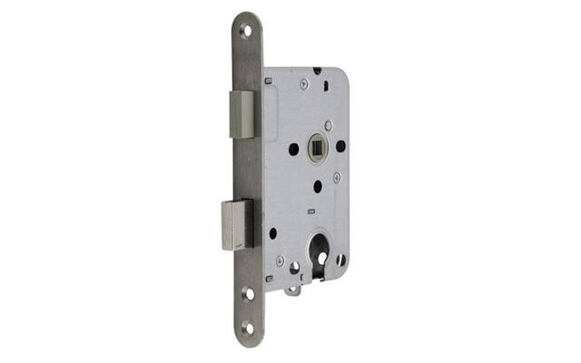 Insteek Magneet dag- en nacht cilinderslot PC55 RVS doornmaat 50 1200 serie 174x20mm, hoogwaardig slot