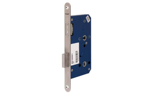 Insteek Magneet wc-badkamerslot WC72 RVS doornmaat 60 afgerond, 235x20mm