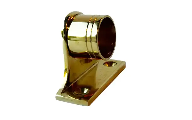 Roede bussteun Messing op de dag voor roede 19 mm