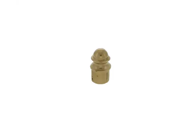 Eindknop Messing Piril voor roede 13 mm