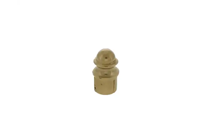 Eindknop Messing Piril voor roede 16 mm