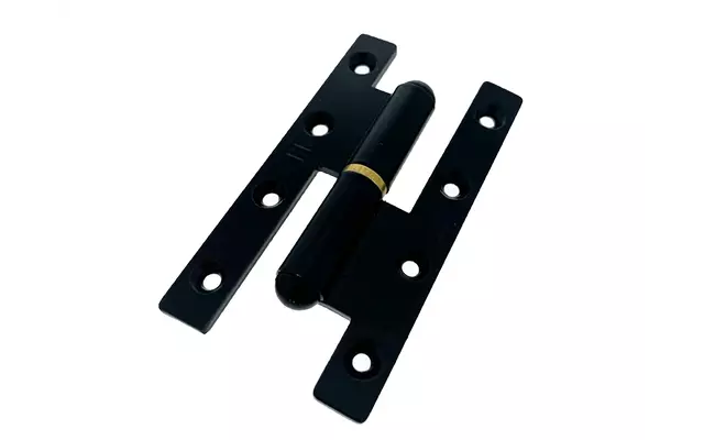 Franse Paumelle Zwart 110x60mm DIN-links A-kwaliteit