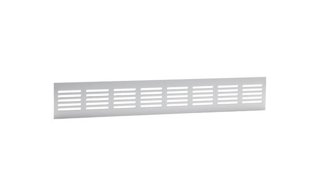 Ventilatierooster Aluminium 400x60mm, plintrooster