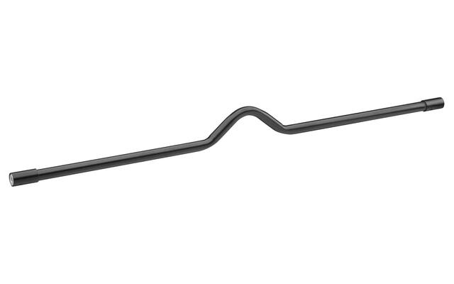 SecuBar Barrierestang Twist Combi Zwart, in het kozijn