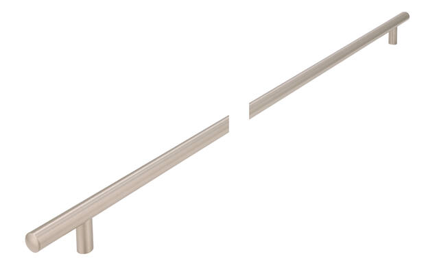 Meubelgreep RVS look 736mm 816x12x32mm