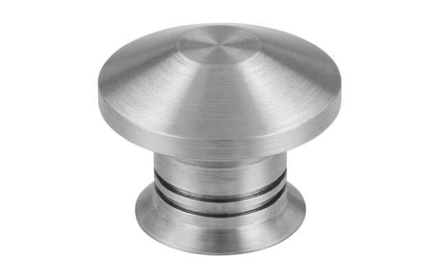 Meubelknop RVS 30mm 29x29x23mm