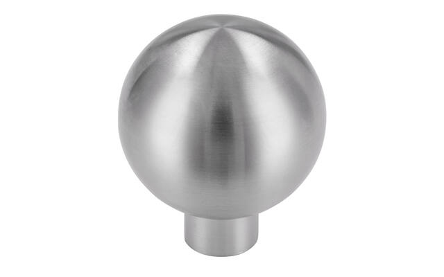 Meubelknop RVS 34mm 34x34x40mm