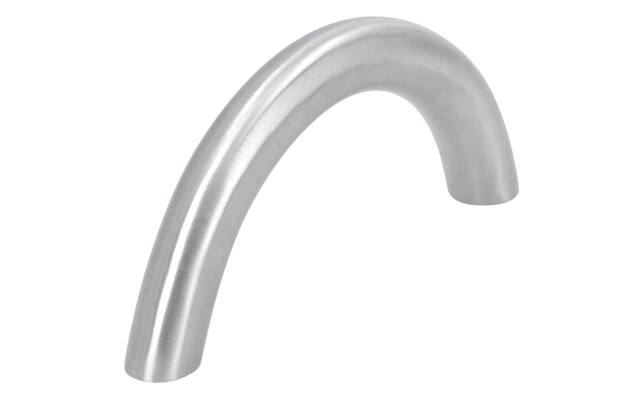 Meubelgreep RVS boog 64mm 74x10x35mm