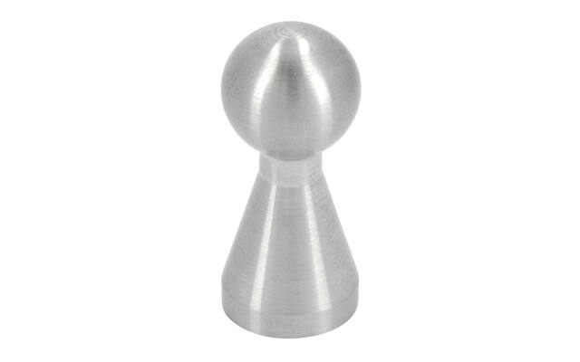 Meubelknop RVS 11mm 11x11x25mm