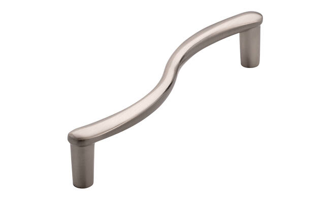 Meubelgreep RVS look S-model 128mm 141x25x26mm