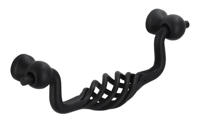 Meubeltrekker zwart Cage 96mm 115x40x23mm