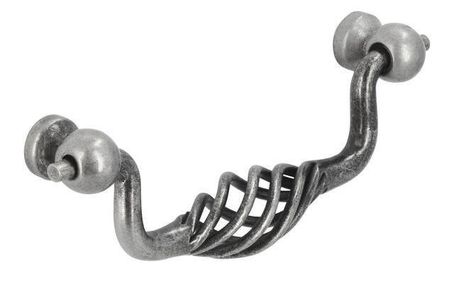 Meubeltrekker antiek ijzer look Cage 96mm 115x40x23mm