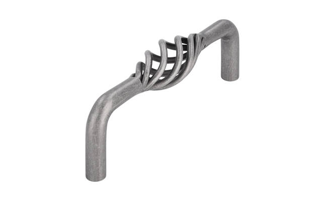 Meubelgreep antiek ijzer look Cage 96mm 104x20x38mm