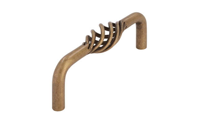 Meubelgreep brons look Cage 96mm 104x20x38mm