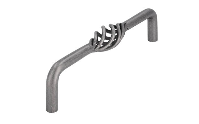 Meubelgreep antiek ijzer look Cage 128mm 136x19x38mm
