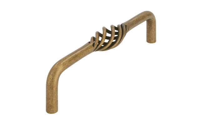 Meubelgreep brons look Cage 128mm 136x19x38mm