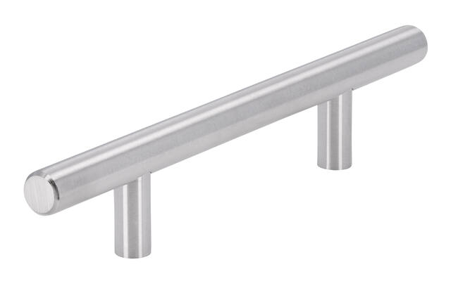 Meubelgreep RVS T-model 96mm 176x12x32mm