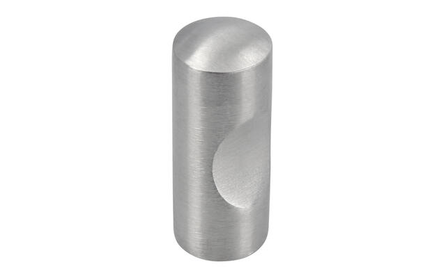 Meubelknop RVS 10mm 10x10x24mm