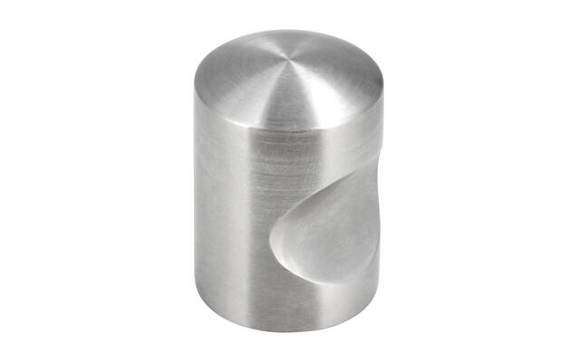 Meubelknop RVS 20mm 20x20x28mm