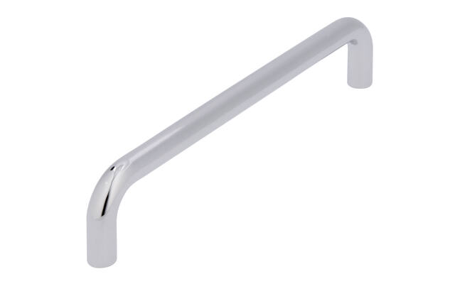 Meubelgreep chroom U-model 128mm 136x8x27mm
