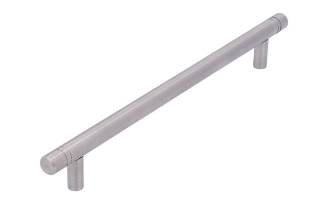Meubelgreep RVS T-model 160mm met groef 200x10x26mm