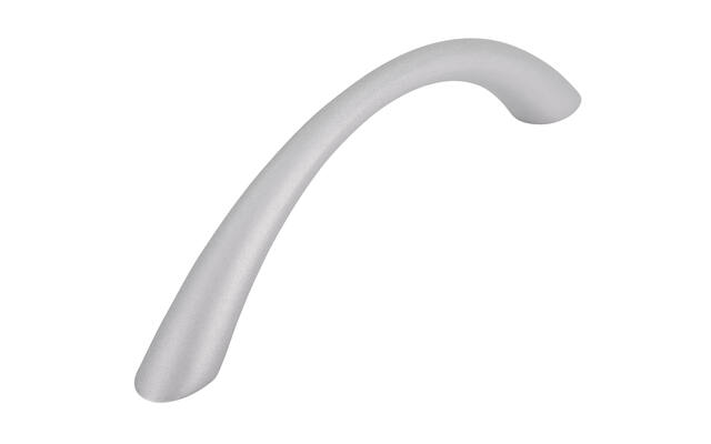 Meubelgreep aluminium look boog 96mm 113x11x27mm