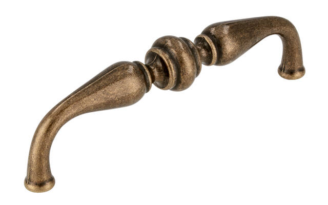Meubelgrepen brons look 96mm 2 stuks 105x17x30mm