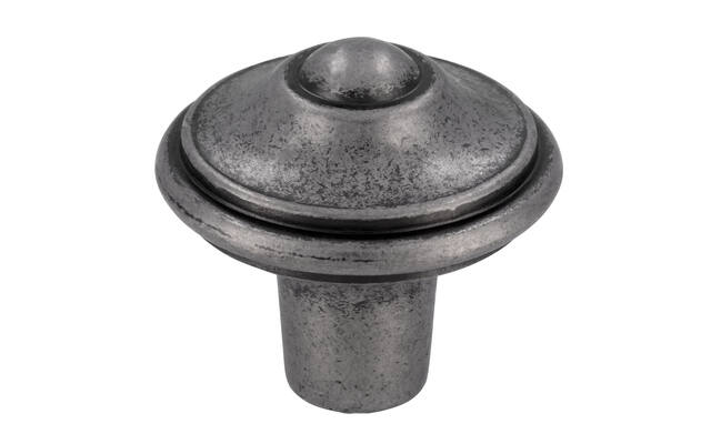 Meubelknoppen tin look 31mm 2 stuks 31x31x29mm