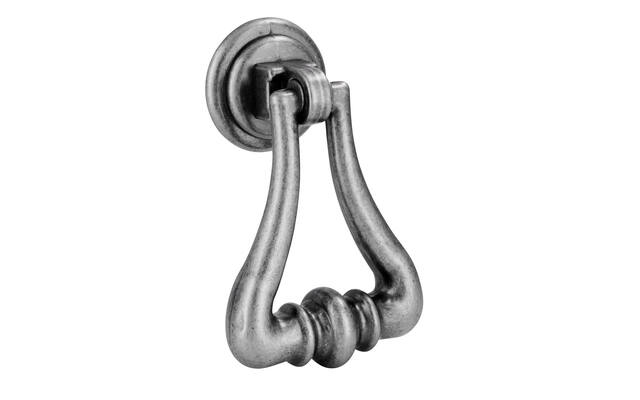 Meubeltrekker tin look 55mm 2 stuks 55x36x21mm