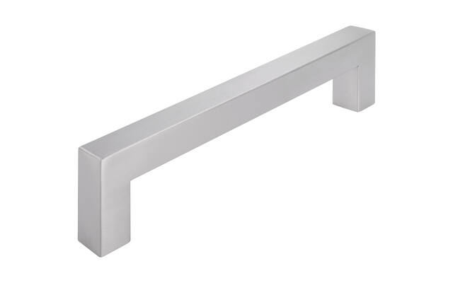 Meubelgreep RVS vierkant 160mm 175x15x40mm