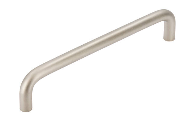 Meubelgreep mat nikkel U-model 128mm 136x8x27mm